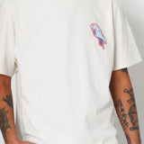 Folk | Folk Relaxed T-Shirt - Ecru Parrot Print | Folk x Goss Brothers
