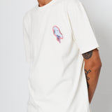 Folk | Folk Relaxed T-Shirt - Ecru Parrot Print | Folk x Goss Brothers