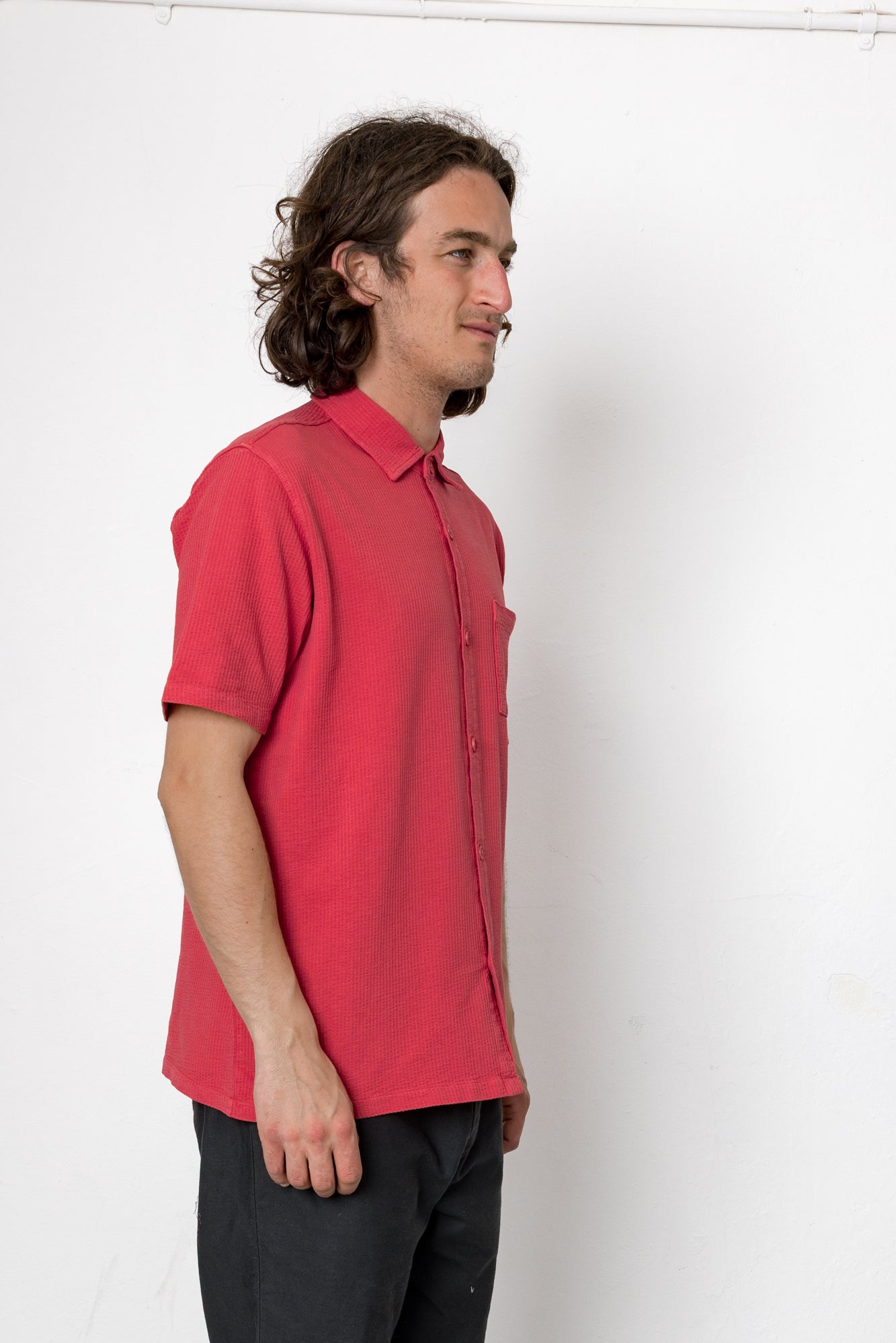 Folk | Folk Rice Shirt - Coral