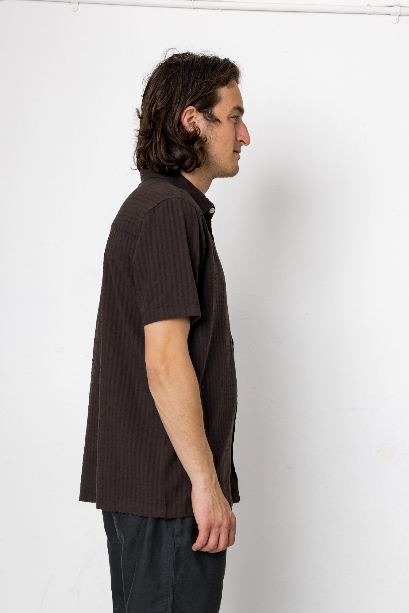 Folk | Folk Senna 2 Shirt - Bitter Chocolate
