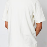 Folk | Folk Short Sleeve Textured T-Shirt - Ecru