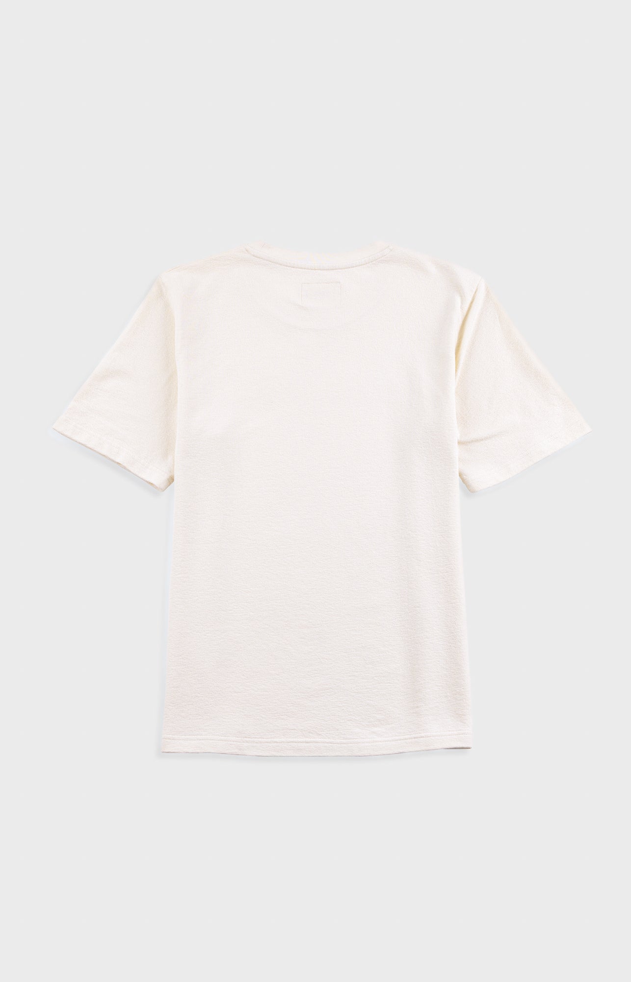 Folk | Folk Short Sleeve Textured T-Shirt - Ecru
