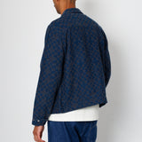 Folk | Folk Signal Blouson - Indigo Mix Checkerboard