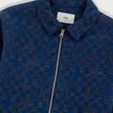 Folk | Folk Signal Blouson - Indigo Mix Checkerboard