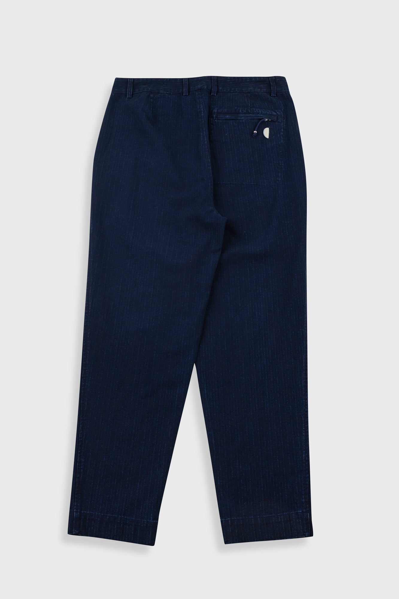 Folk | Folk Signal Pant - Deep Indigo Herringbone 