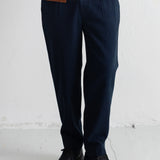 Signal Pant - Deep Indigo Herringbone