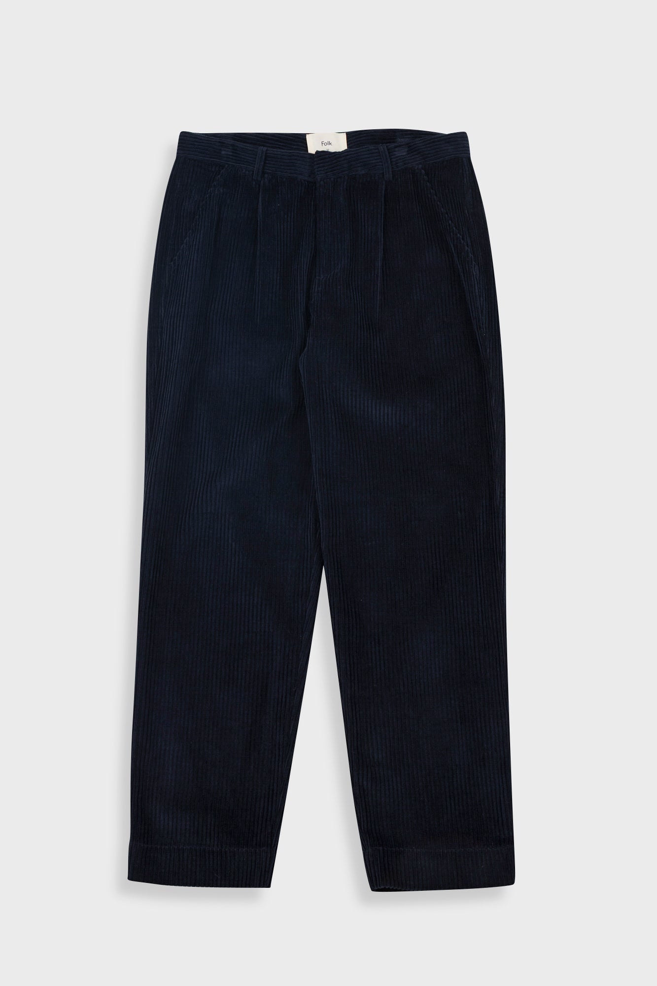 Folk | Folk Signal Pant - Dark Navy Chunky Cord