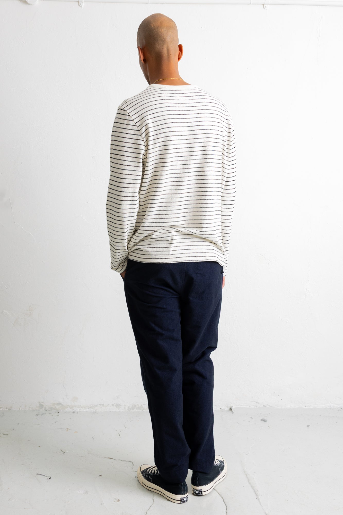 Folk | Folk Signal Pant - Navy Lightweight Moleskin