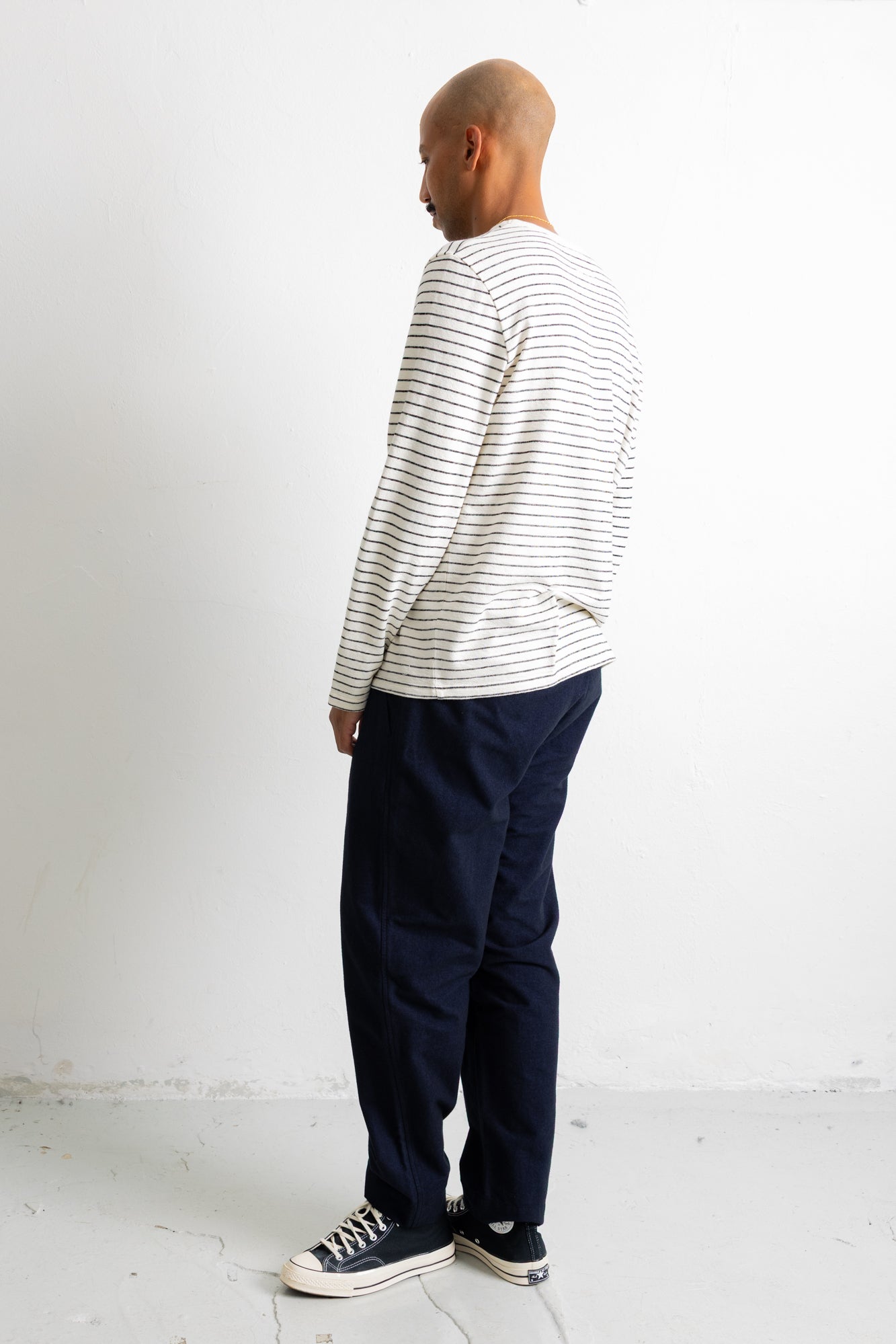 Folk | Folk Signal Pant - Navy Lightweight Moleskin