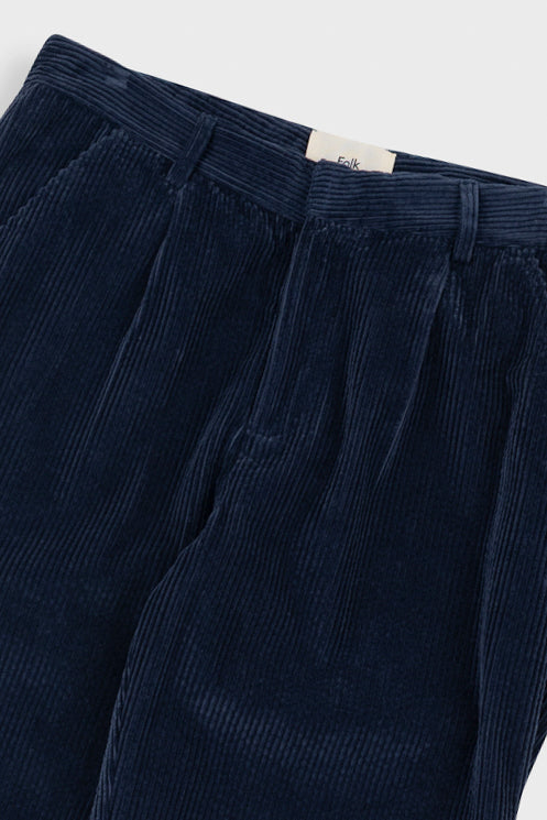 Folk | Folk Signal Pant - Smoky Blue Chunky Cord