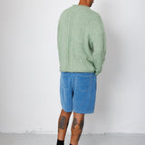 Folk | Folk Slouch Crew - Light Sage