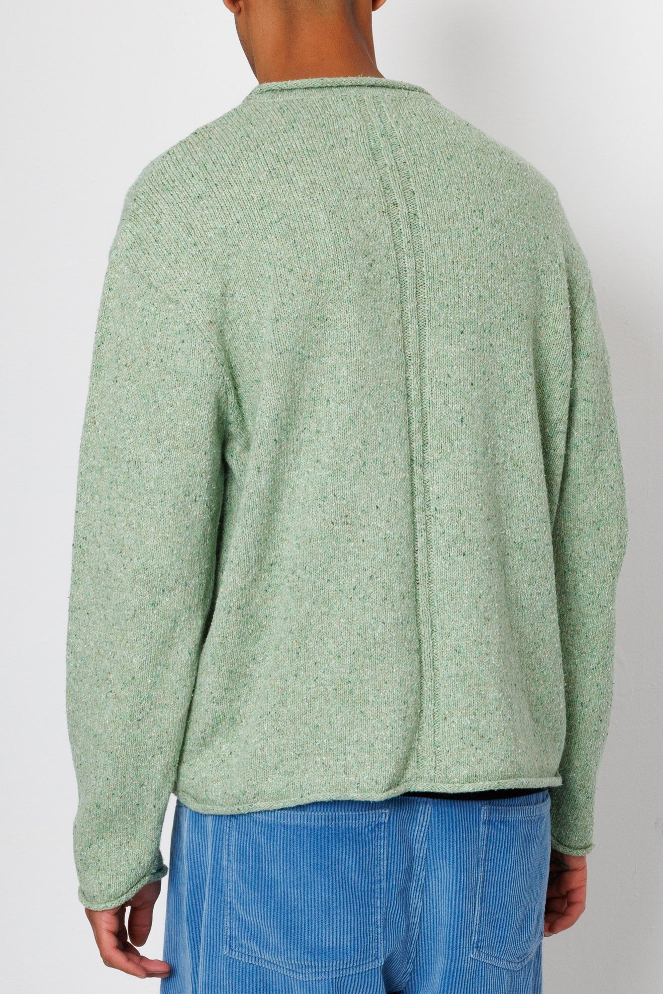 Folk | Folk Slouch Crew - Light Sage