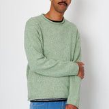 Folk | Folk Slouch Crew - Light Sage