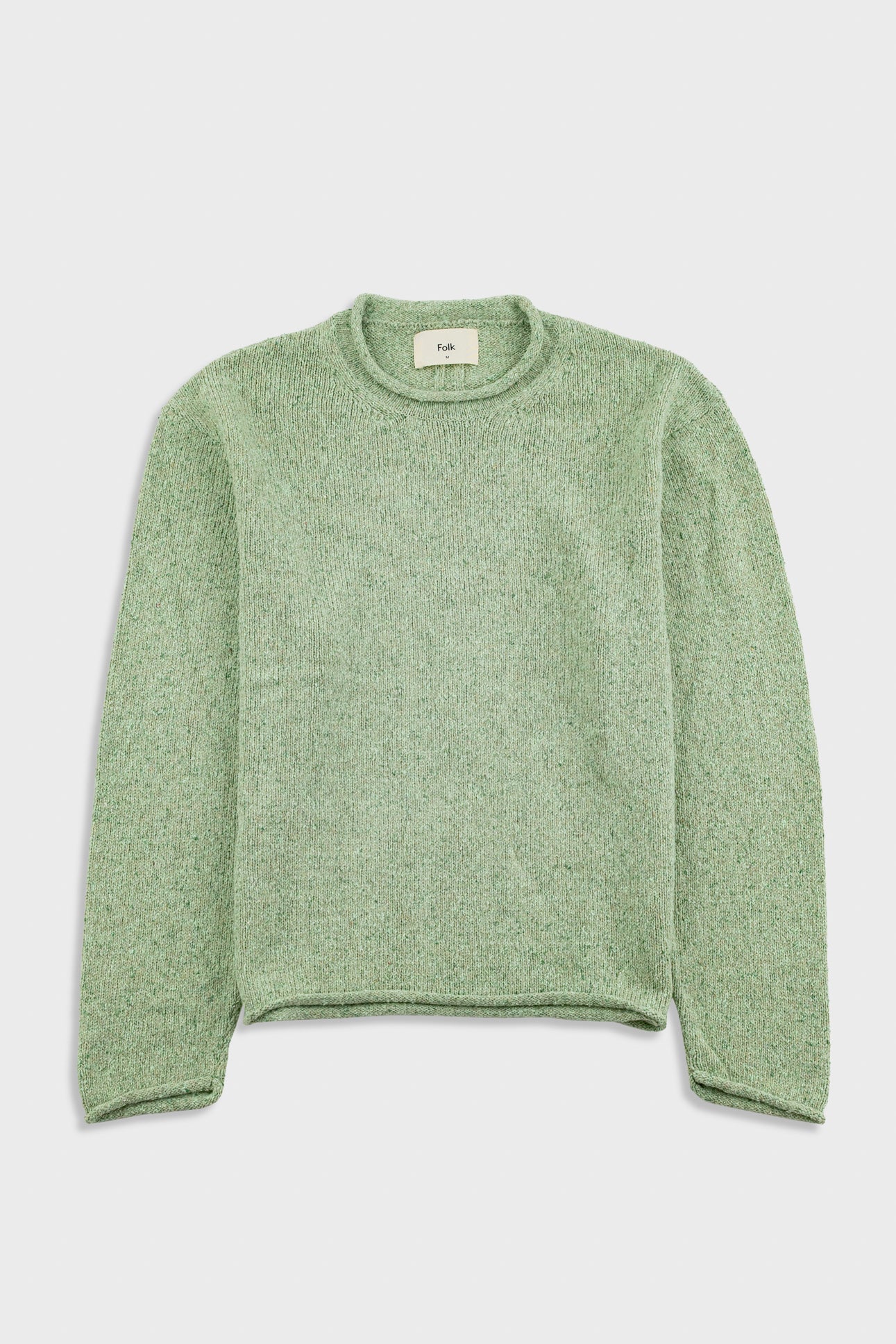 Folk | Folk Slouch Crew - Light Sage