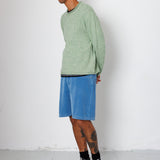 Folk | Folk Slouch Crew - Light Sage