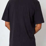 Folk | Folk Slub Embroidery T-Shirt - Black Carousel | Folk x Goss Brothers