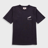 Folk | Folk Slub Embroidery T-Shirt - Black Comet | Folk x Goss Brothers