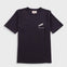 Folk | Folk Slub Embroidery T-Shirt - Black Comet | Folk x Goss Brothers