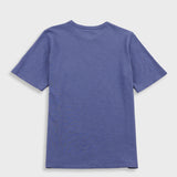 Folk | Folk Slub Embroidery T-Shirt - Navy Jungle Cat | Folk x Goss Brothers