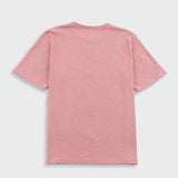 Folk | Folk Slub Embroidery T-Shirt - Dusty Pink Parrot | Folk x Goss Brothers