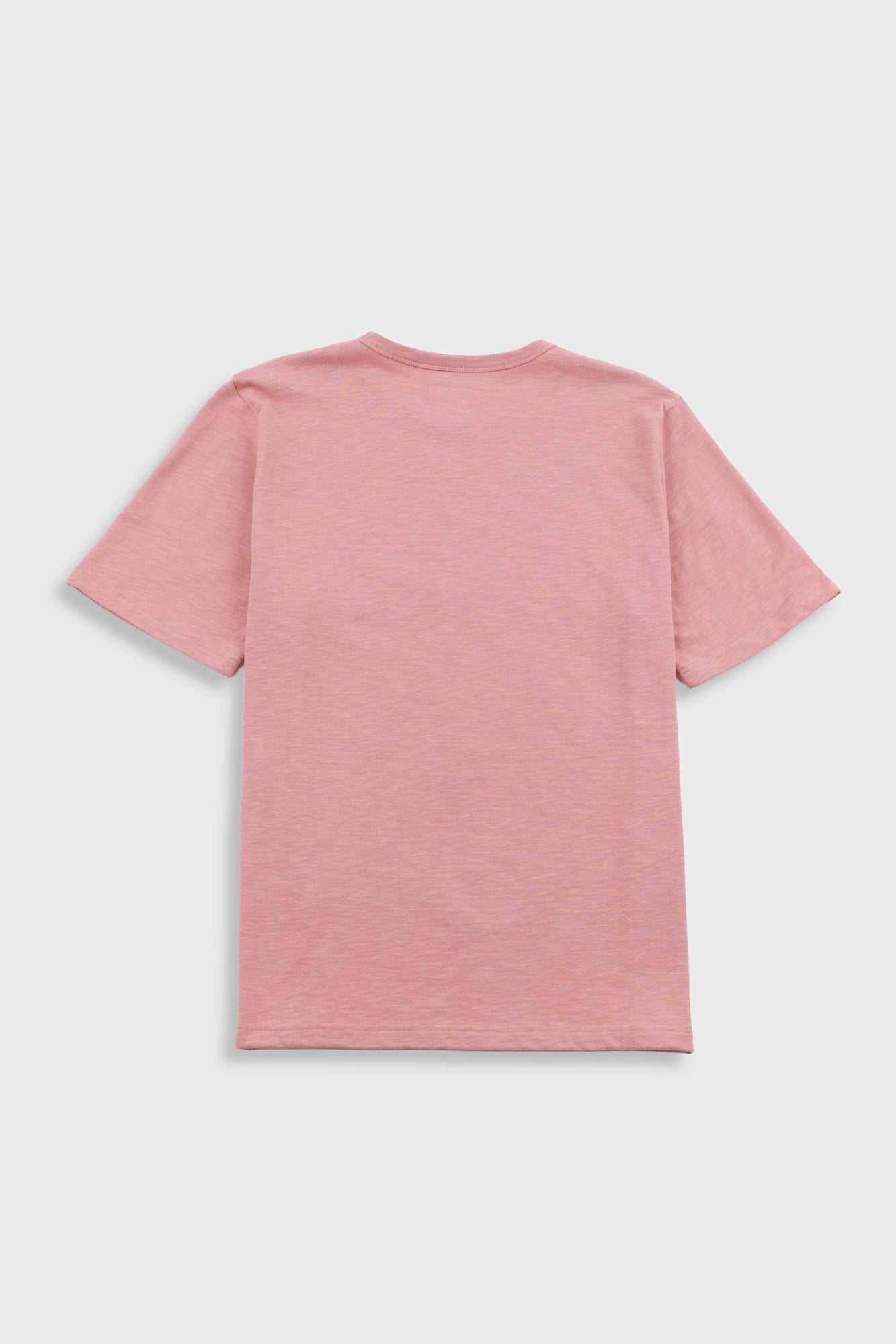 Folk | Folk Slub Embroidery T-Shirt - Dusty Pink Parrot | Folk x Goss Brothers