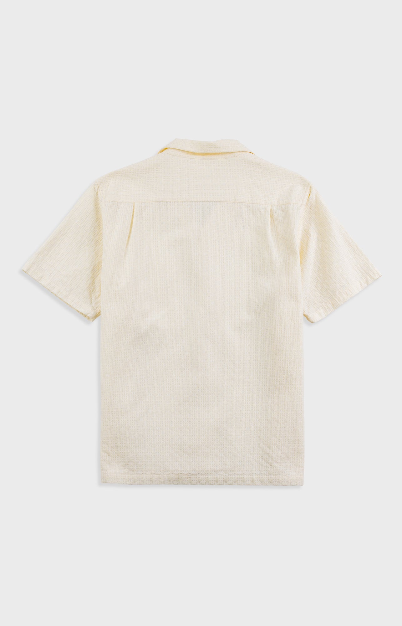 Folk | Folk Relaxed Soft Collar Shirt - Ecru Tapestry 