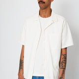 Folk | Folk Relaxed Soft Collar Shirt - Ecru Tapestry 