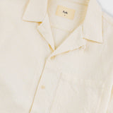 Folk | Folk Relaxed Soft Collar Shirt - Ecru Tapestry 