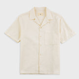 Folk | Folk Relaxed Soft Collar Shirt - Ecru Tapestry 