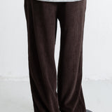 Suit Trousers - Chocolate Chunky Cord