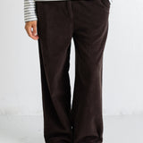 Suit Trousers - Chocolate Chunky Cord