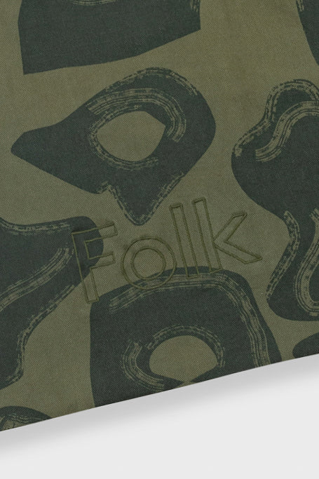 Folk | Folk Tote Bag - Dark Olive