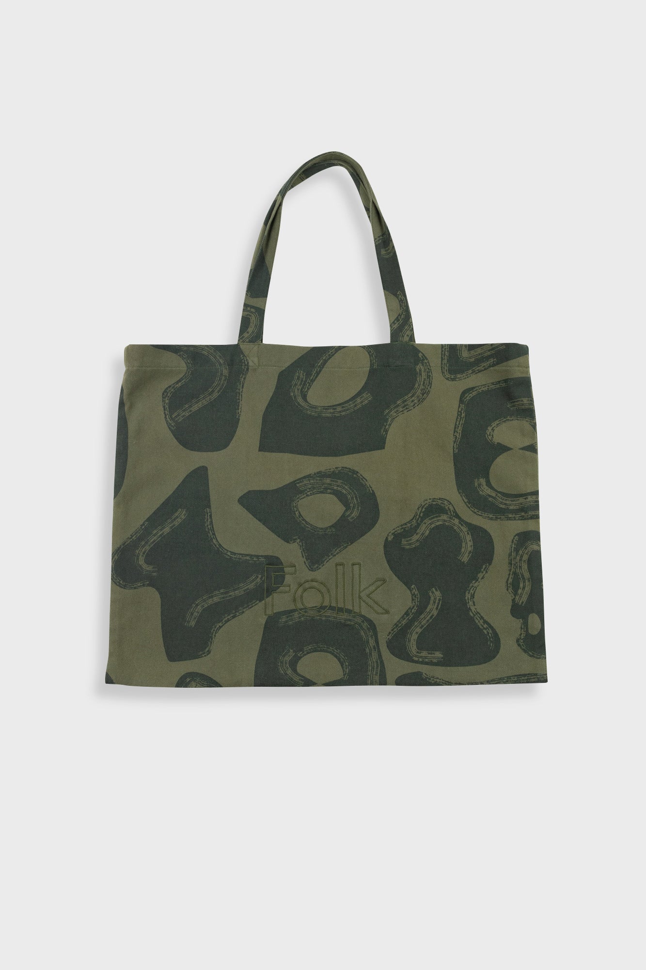Folk | Folk Tote Bag - Dark Olive