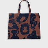 Tote Bag - Espresso / Navy