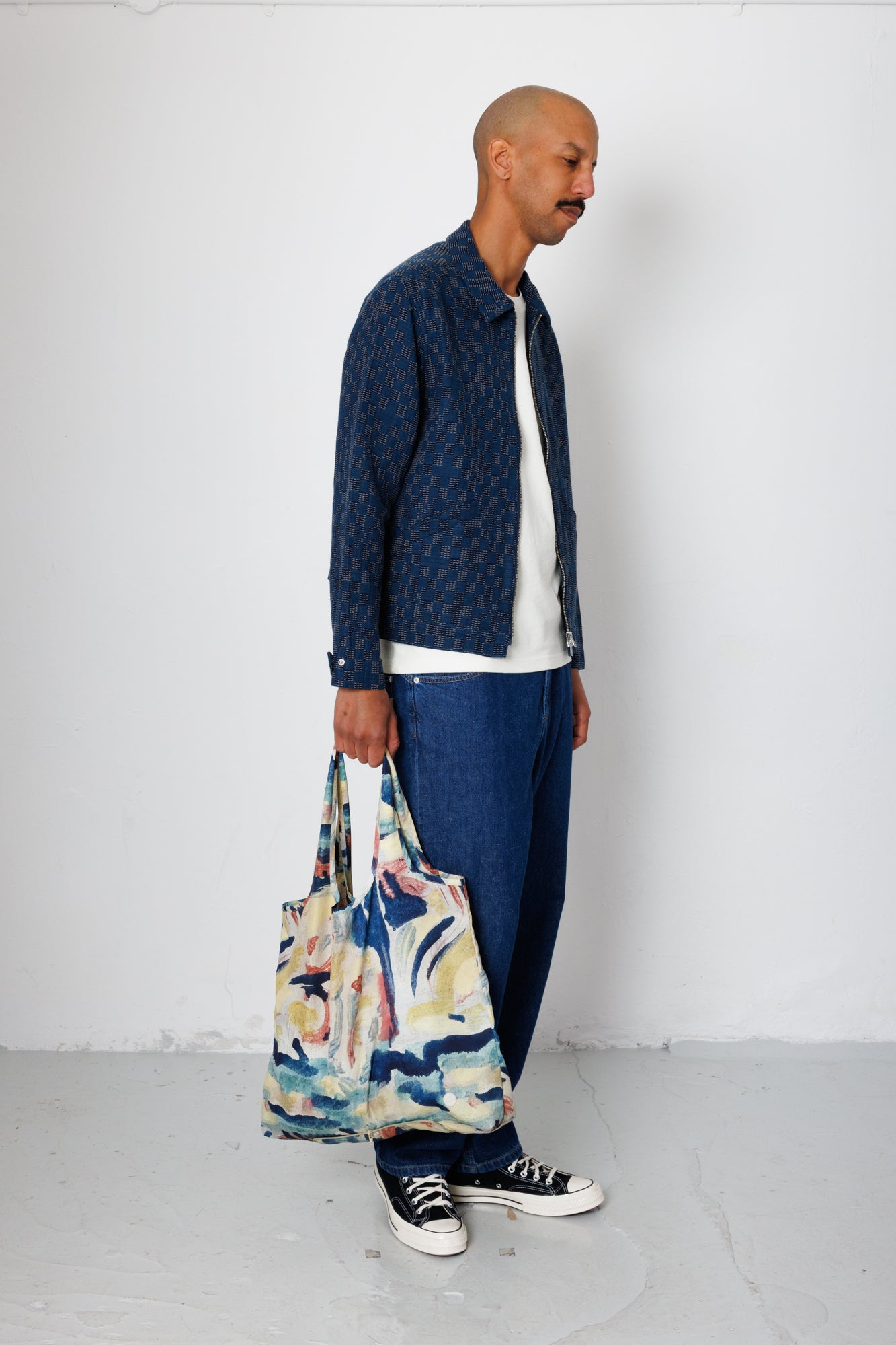 Folk | Folk Packable Tote - Paradiso Print | Folk x Goss Brothers