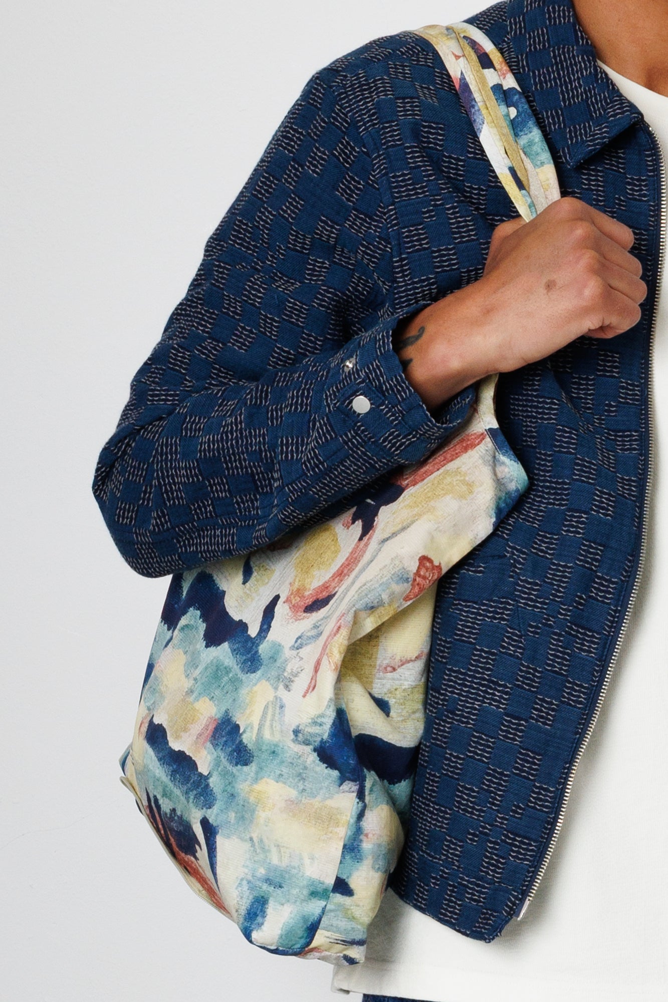 Folk | Folk Packable Tote - Paradiso Print | Folk x Goss Brothers