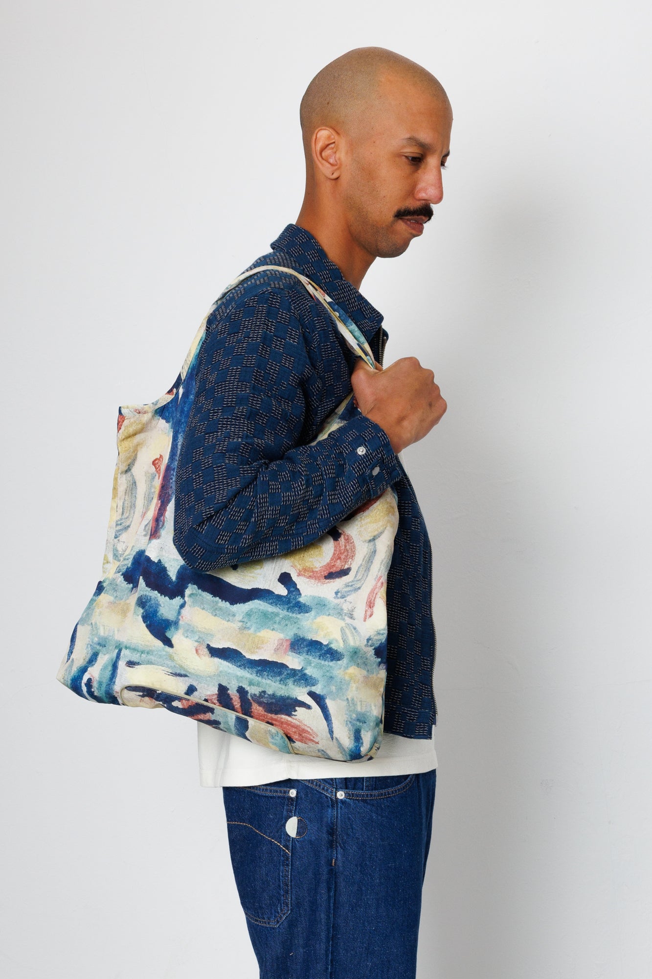 Folk | Folk Packable Tote - Paradiso Print | Folk x Goss Brothers