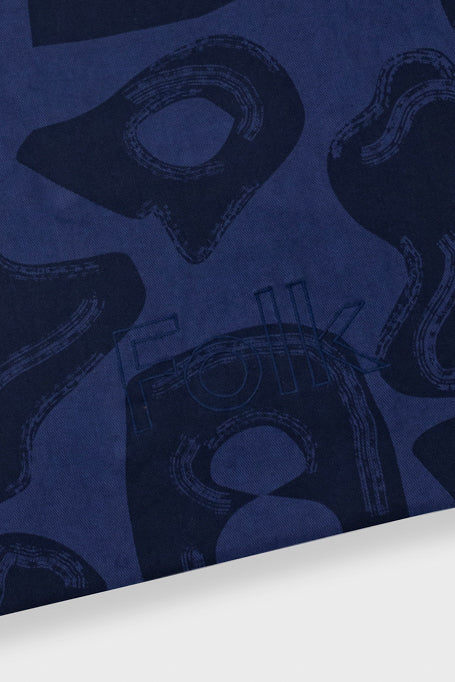 Folk | Folk Tote Bag - Ultramarine