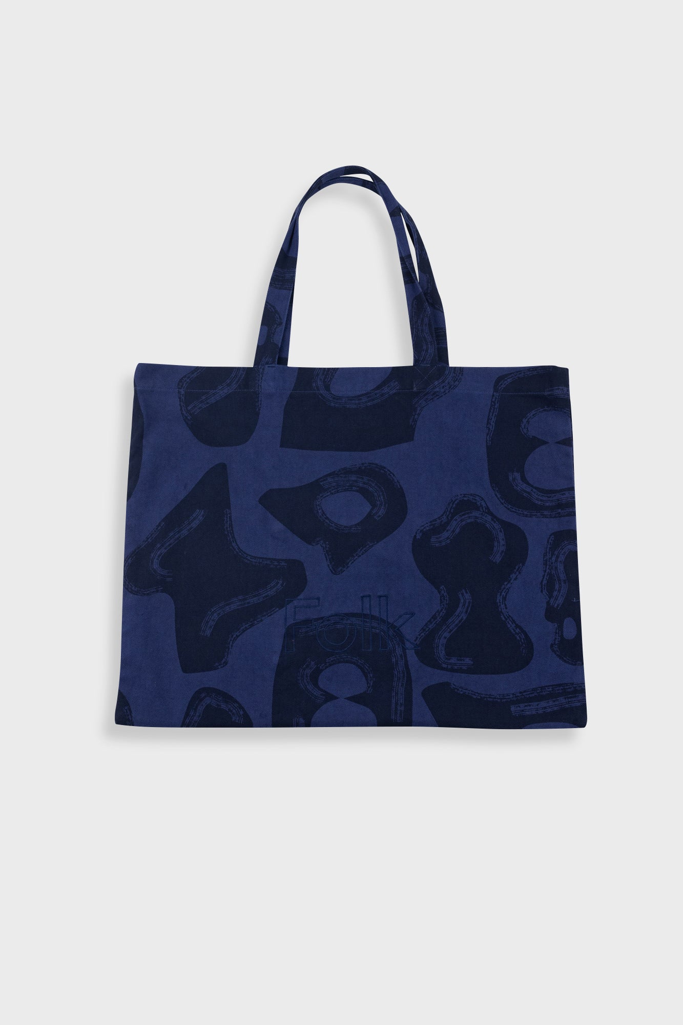 Folk | Folk Tote Bag - Ultramarine