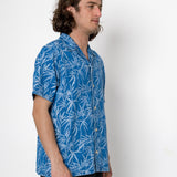 2026 Summer Archive | Folk Tropicana Shirt - Denim Embroidery