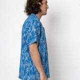 2026 Summer Archive | Folk Tropicana Shirt - Denim Embroidery