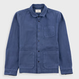 Twill Assembly Jacket - Dusty Blue