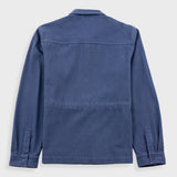 Twill Assembly Jacket - Dusty Blue