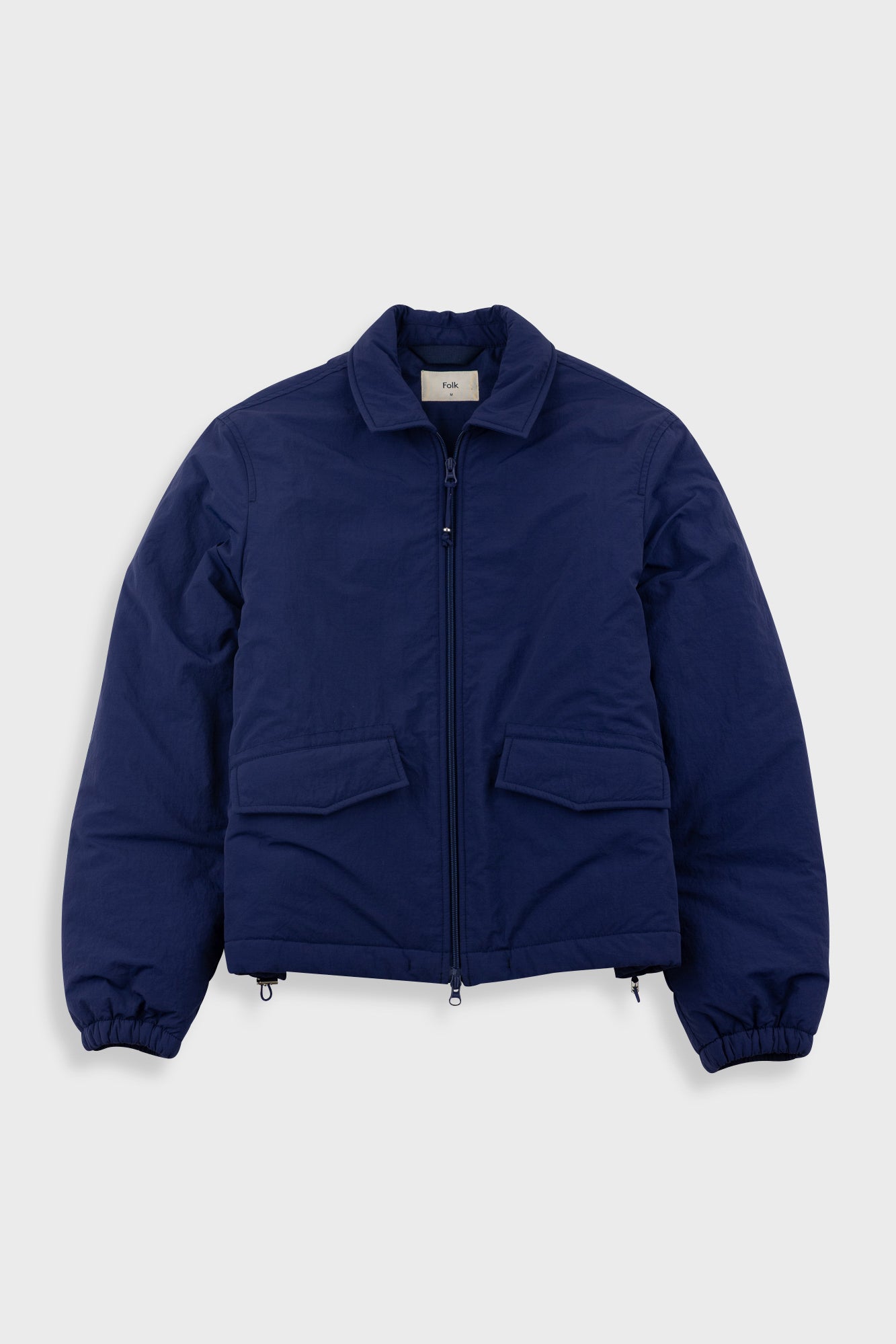 Folk | Folk Wadded Bomber - Rich Navy