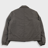 Gray jacket on a white background