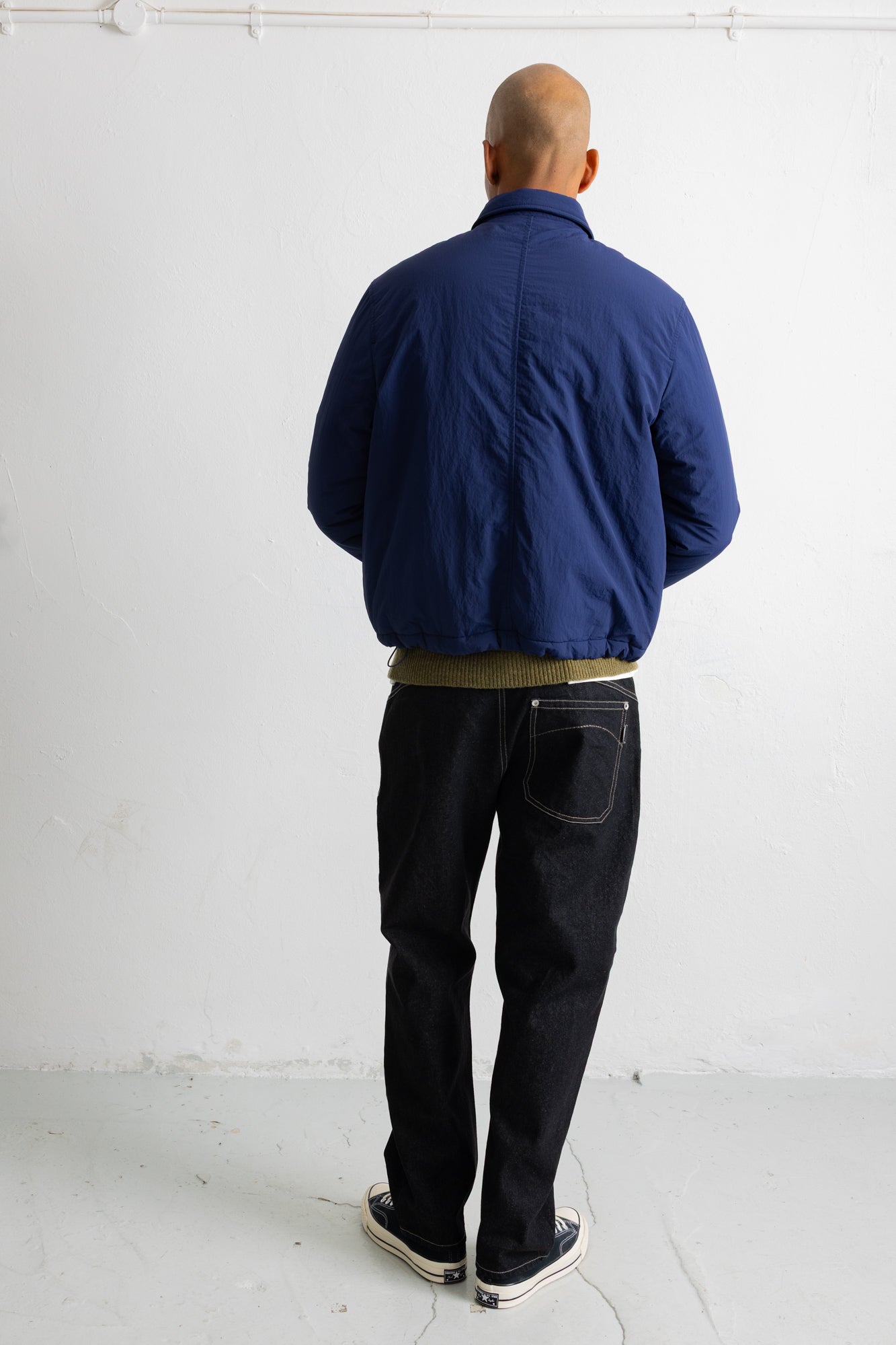 Folk | Folk Wadded Bomber - Rich Navy