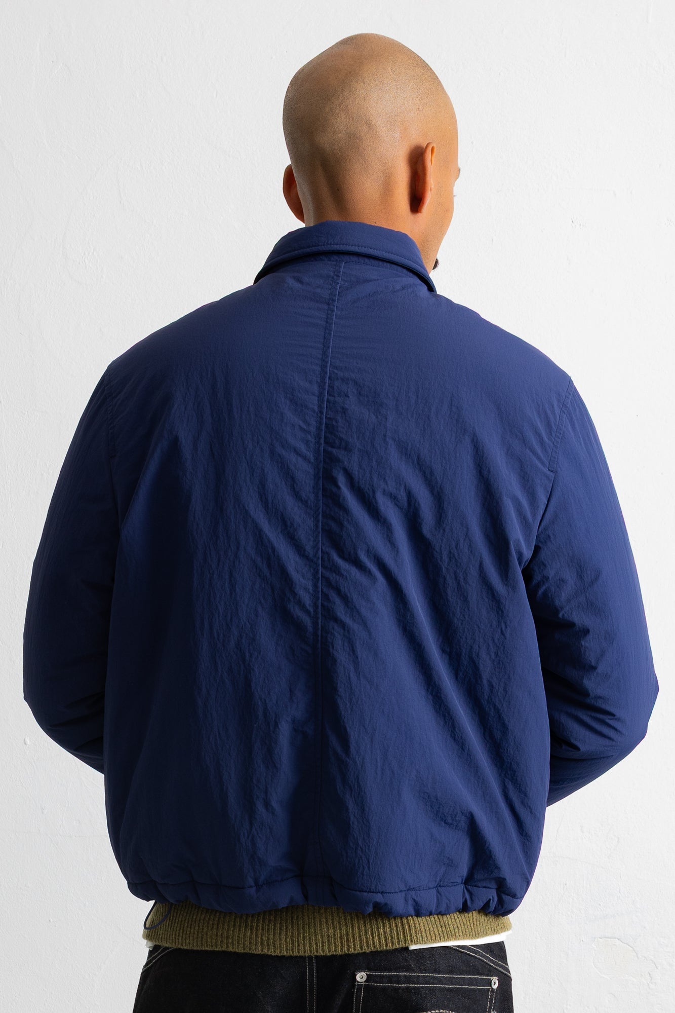 Folk | Folk Wadded Bomber - Rich Navy