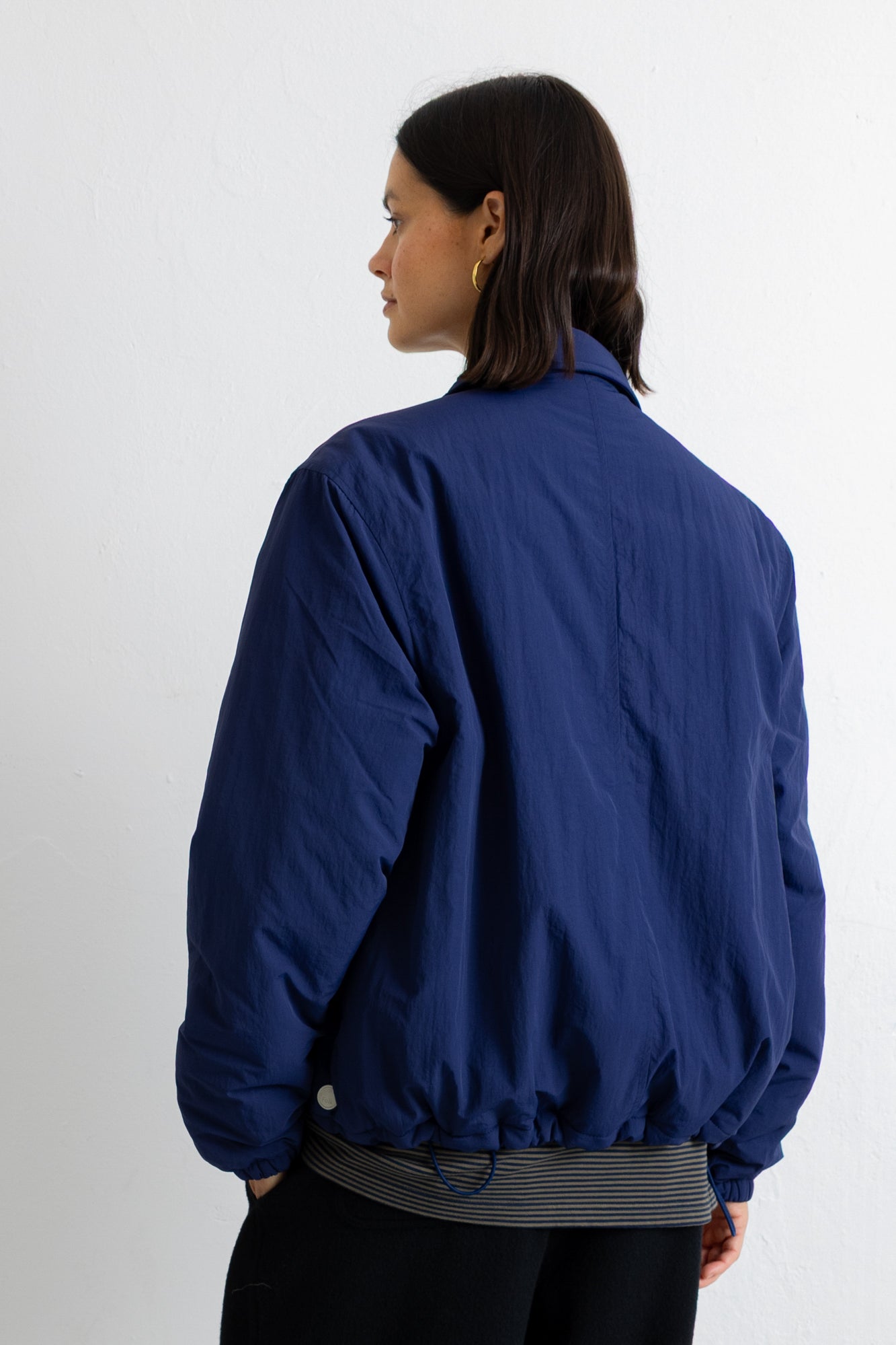 Folk | Folk Wadded Bomber - Rich Navy