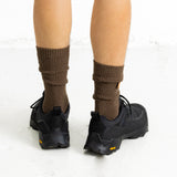 Waffle Sock - Espresso