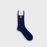 Folk | Folk Waffle Sock - Navy